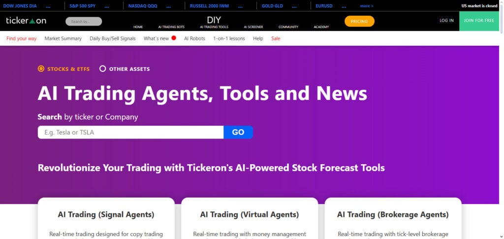 Tickeron AI Models