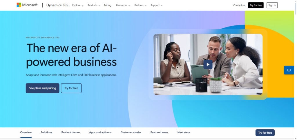 Microsoft Dynamics 365 AI