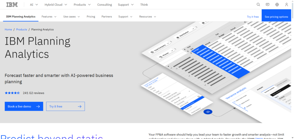 IBM Planning Analytics with Watson