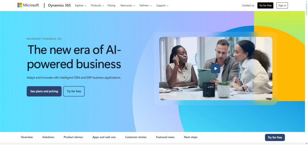 Microsoft Dynamics 365 AI