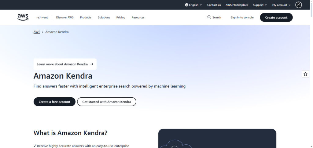 Amazon Kendra