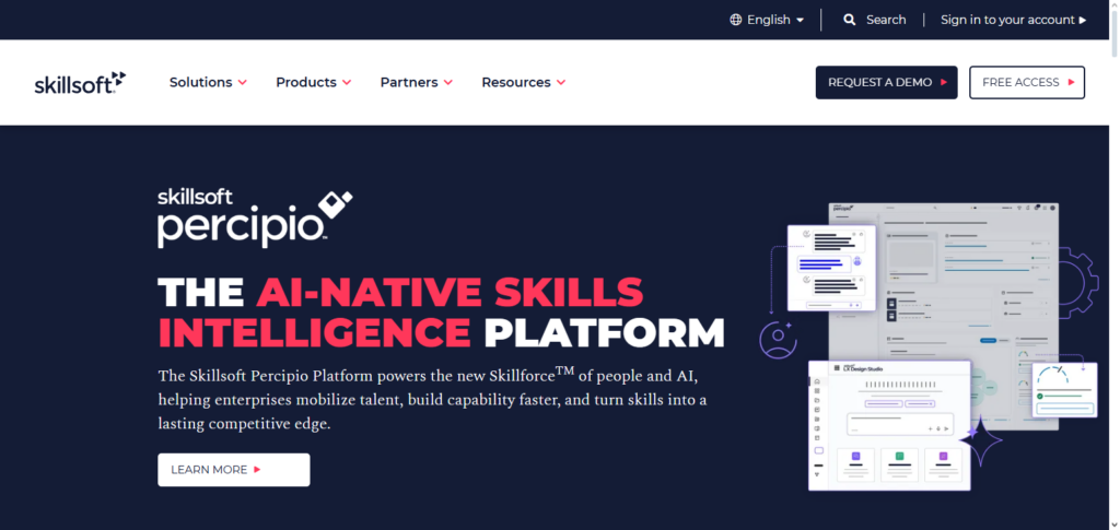 Skillsoft Percipio AI
