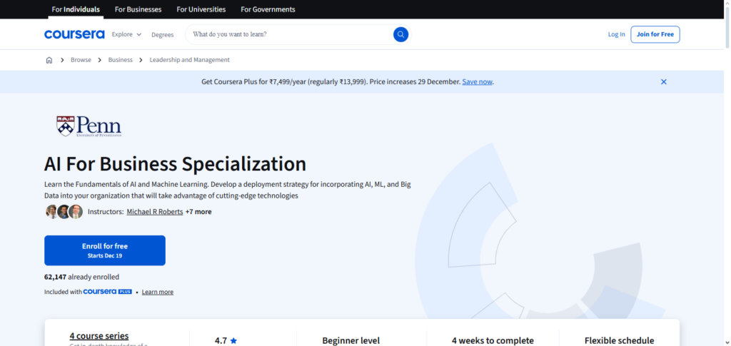 Coursera for Business AI