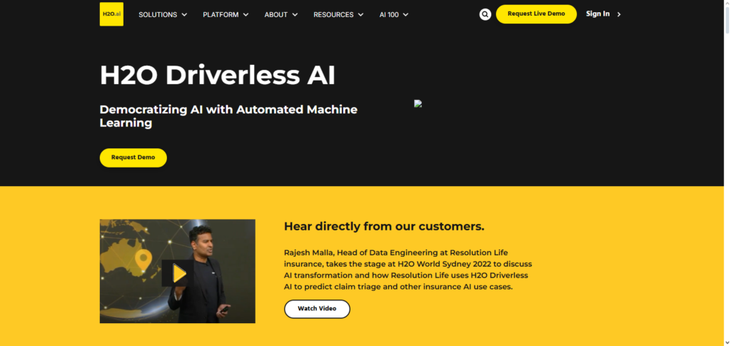 H2O.ai Driverless AI