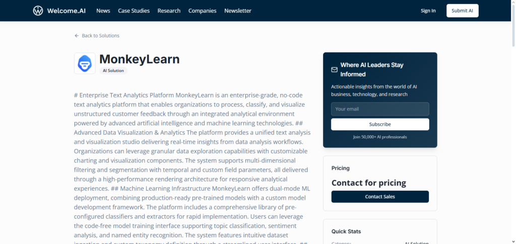 MonkeyLearn