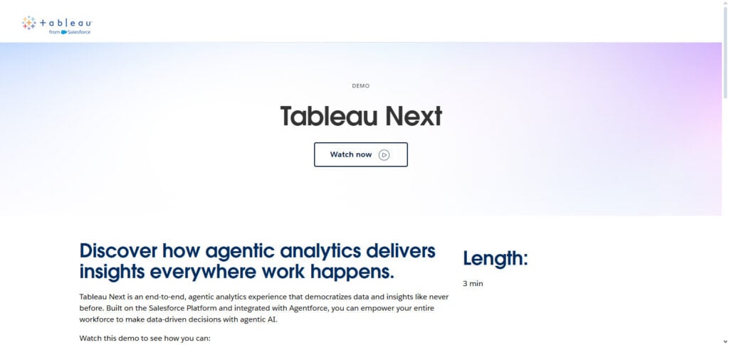 Tableau (with AI extensions)