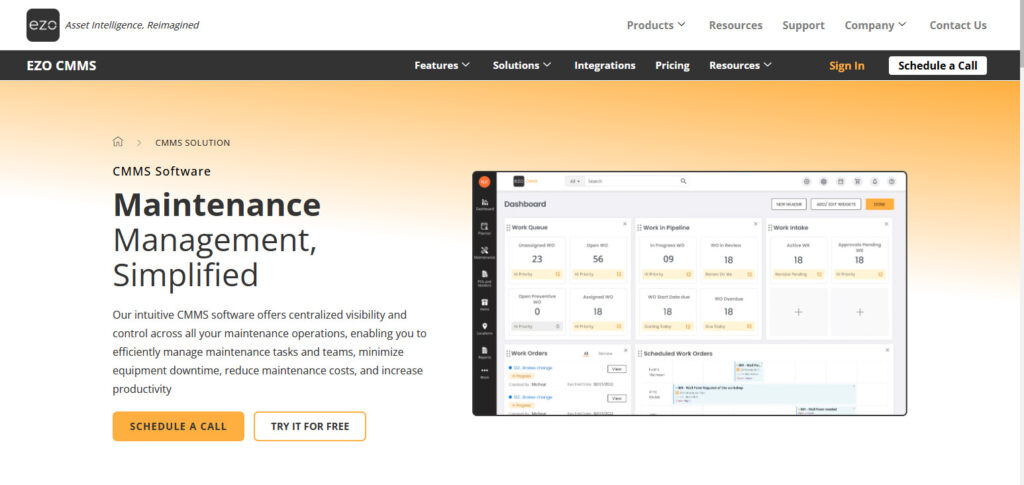 Ezo CMMS