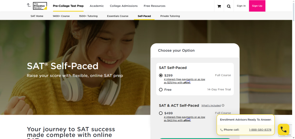 Princeton Review Self-Paced