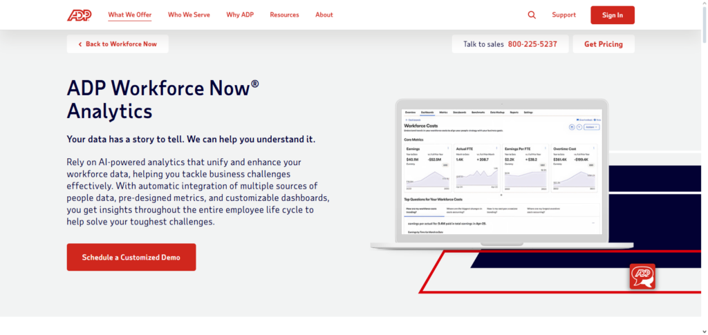 ADP Workforce Now + AI Insights