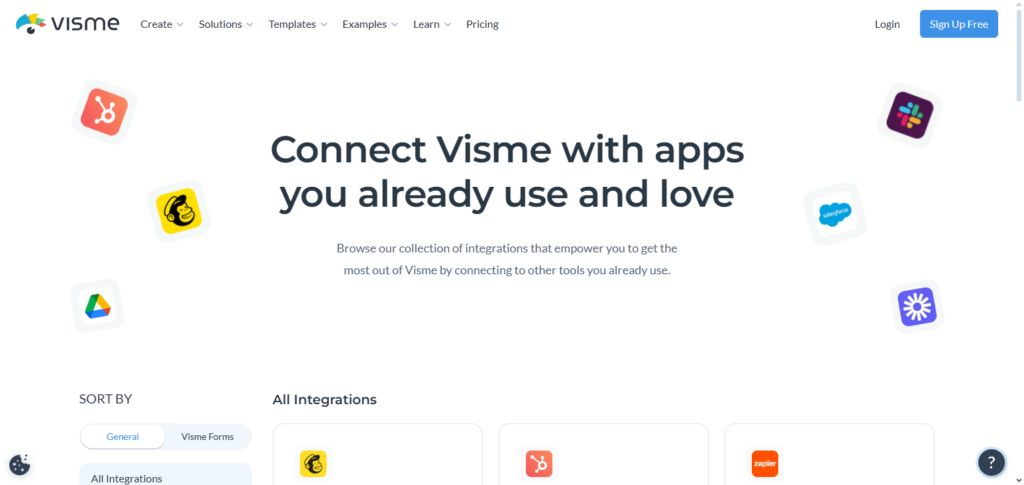 Visme API