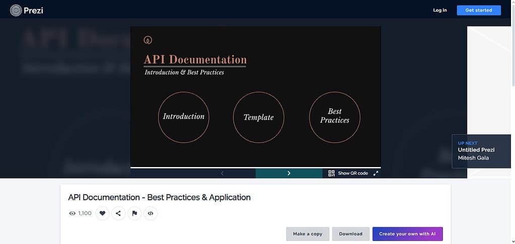 Prezi API