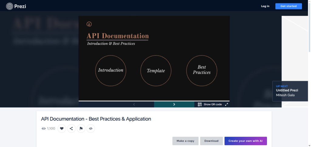 Prezi API