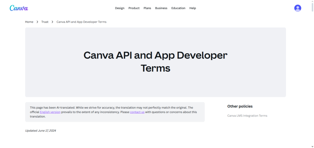 Canva API