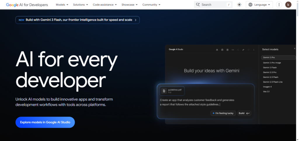 Gemini Developer API