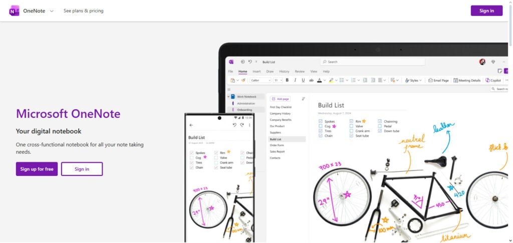 Microsoft OneNote