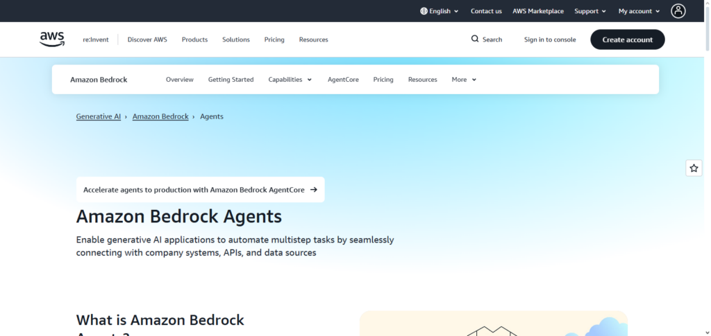 Amazon Bedrock Agents