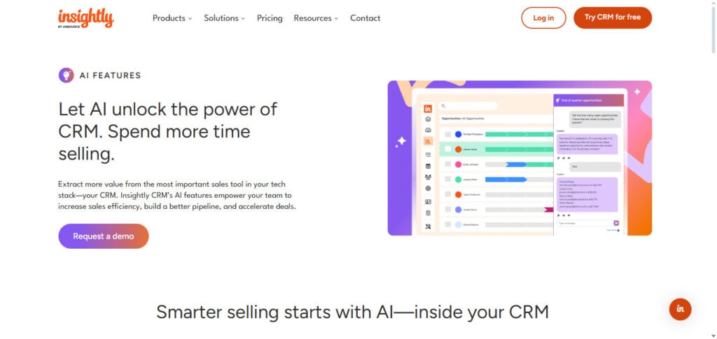 Insightly AI CRM