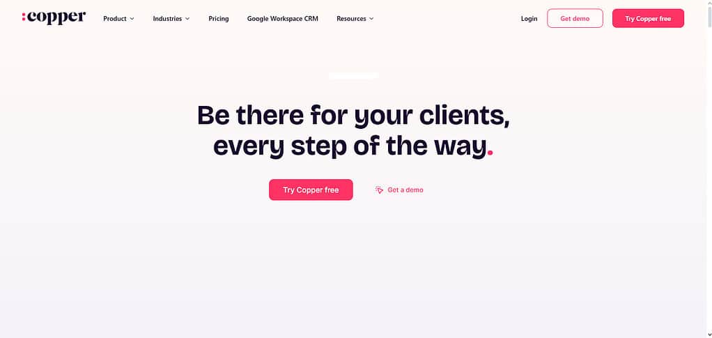 Copper AI CRM