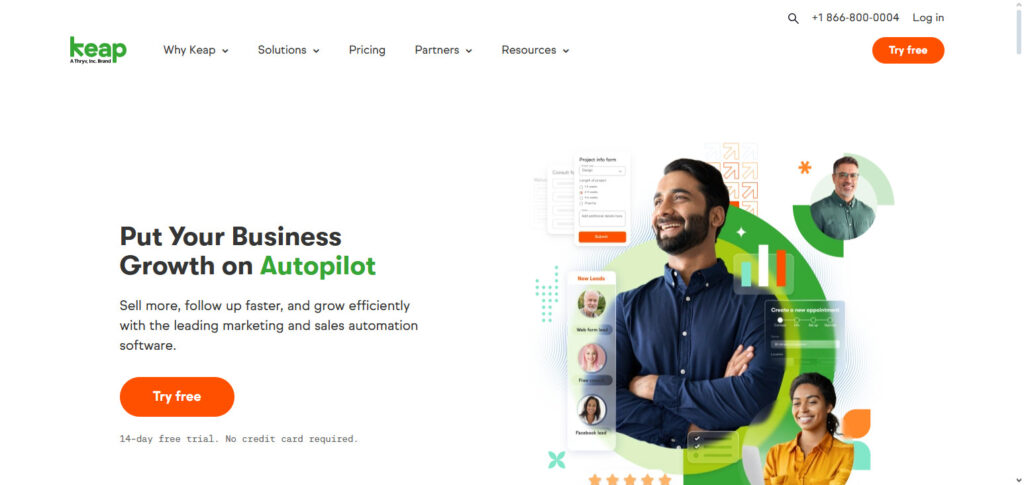 Keap AI CRM