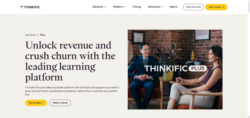 Thinkific Plus