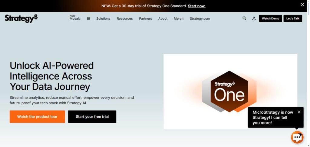 MicroStrategy AI
