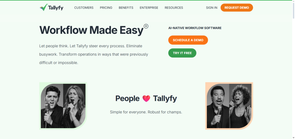 Tallyfy AI Workflow