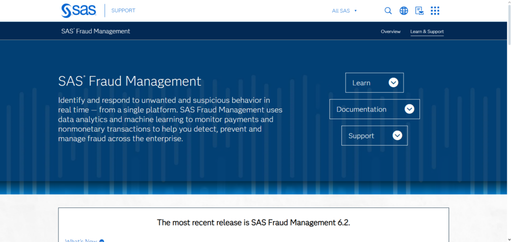 SAS Fraud Management