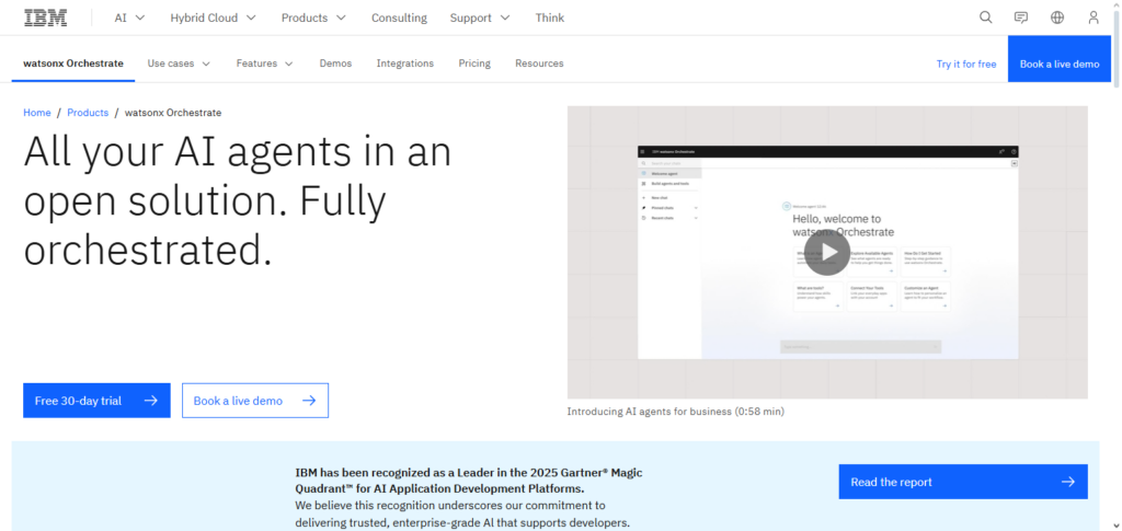 IBM Watson Orchestrate