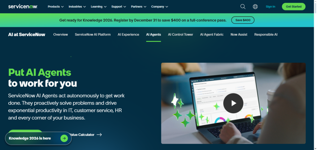 ServiceNow AI Orchestration