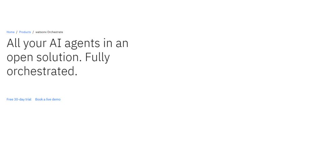 IBM Watson Orchestrate