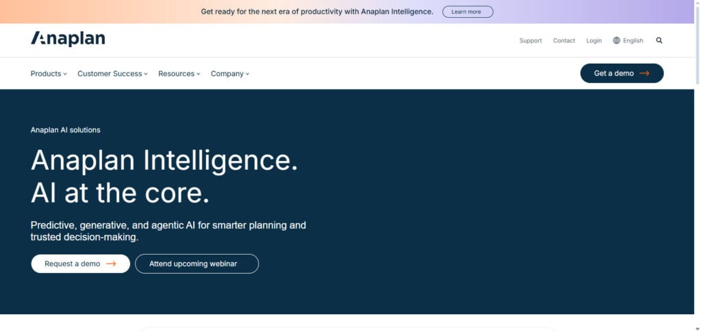 Anaplan Predictive Insights