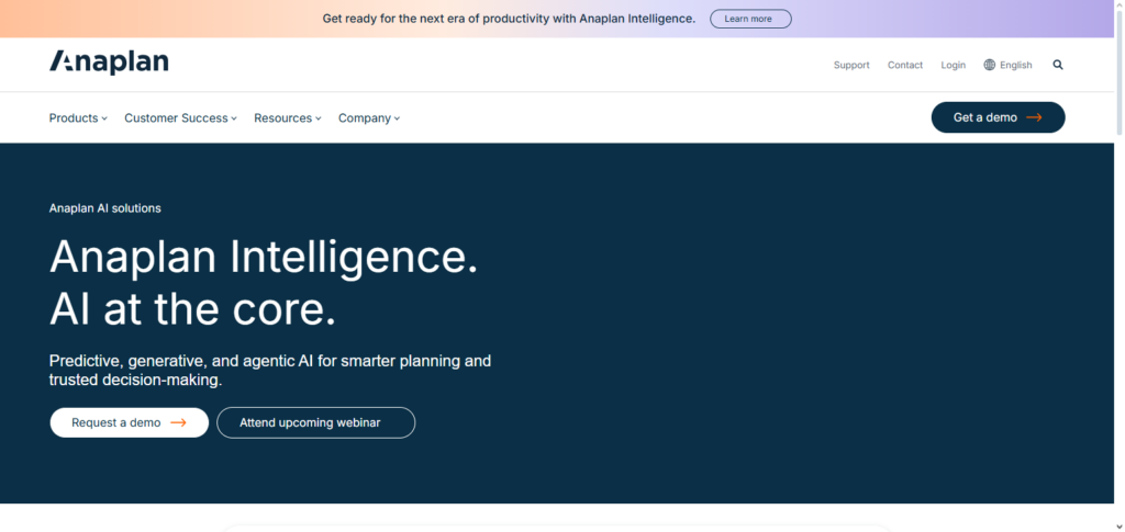 Anaplan Predictive Insights