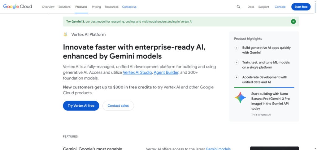 Google Cloud Vertex AI