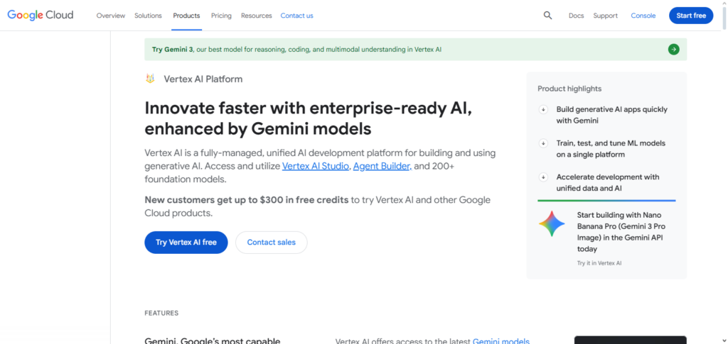 Google Cloud Vertex AI