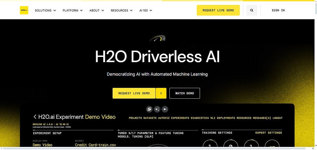 H2O.ai Driverless AI