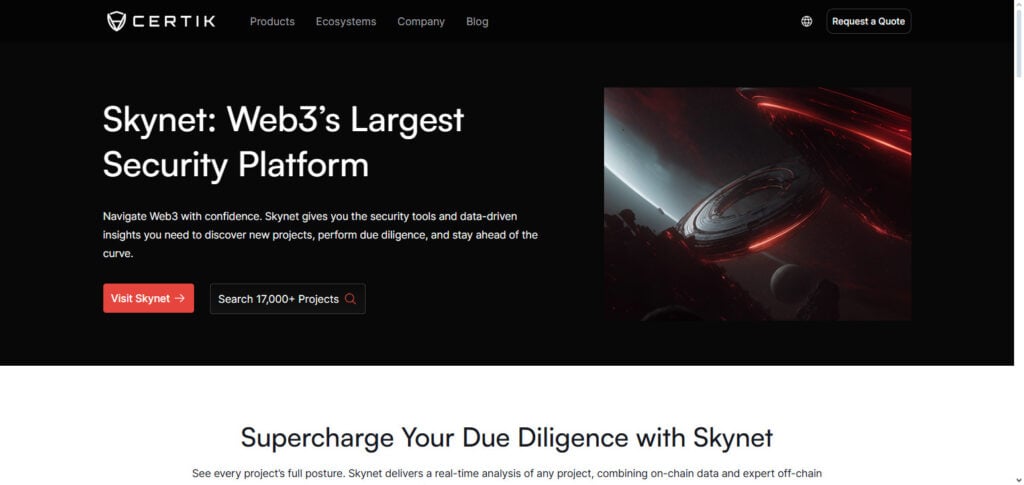 CertiK Skynet AI