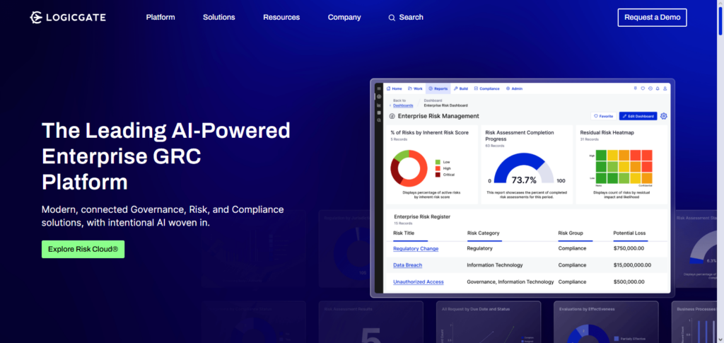 LogicGate Risk Cloud