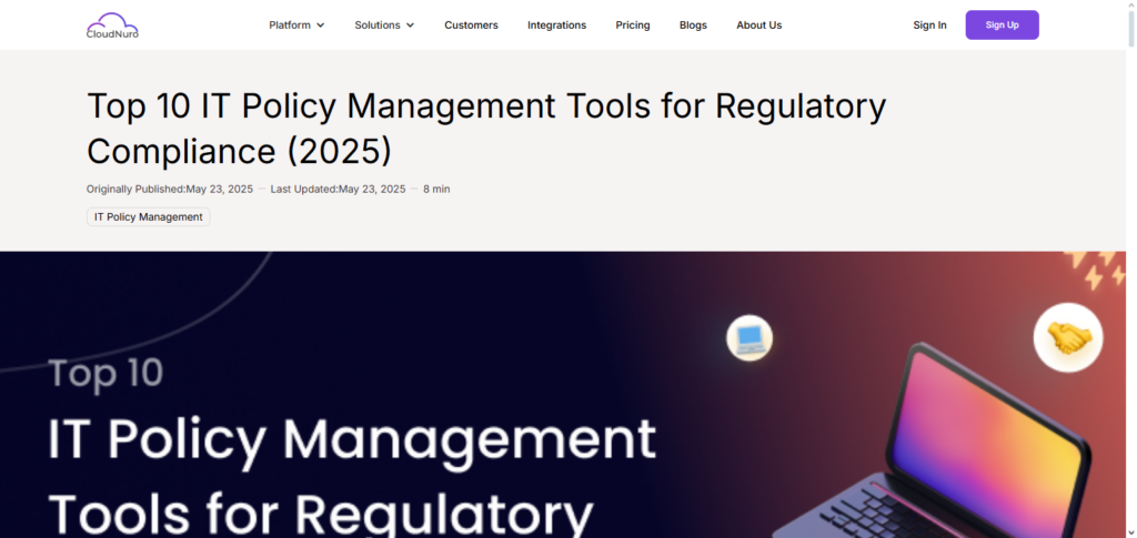 CloudNuro Policy Manager