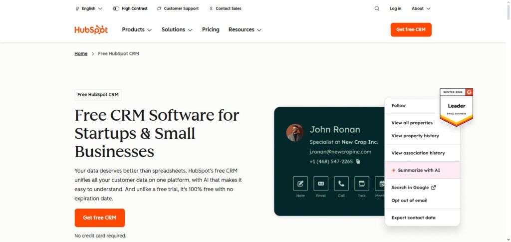 HubSpot CRM
