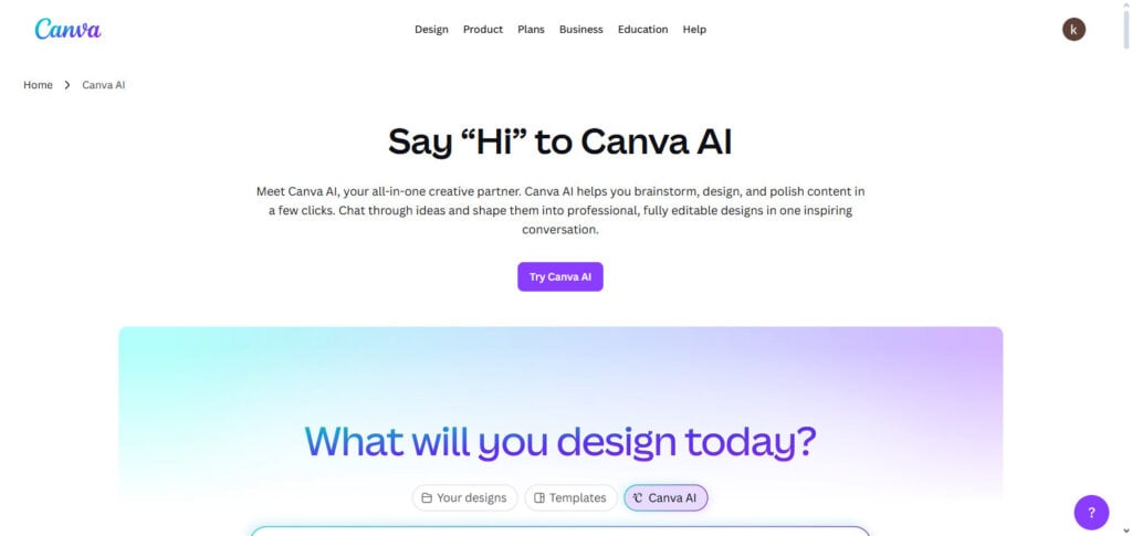 Canva AI