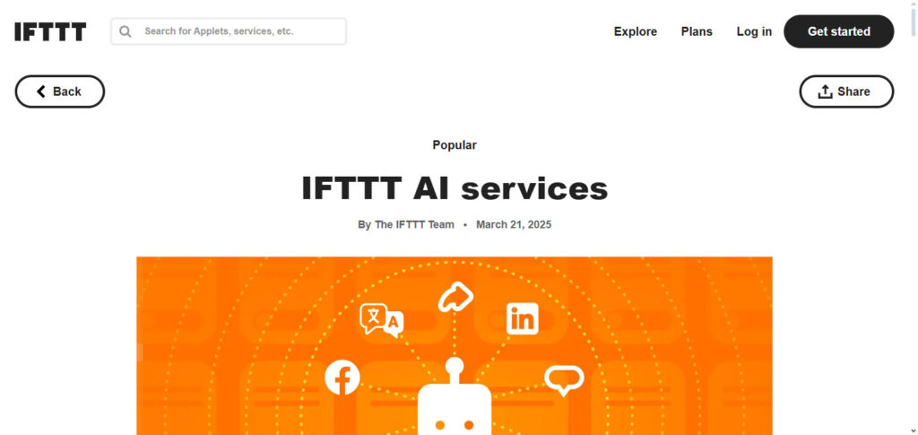 IFTTT AI