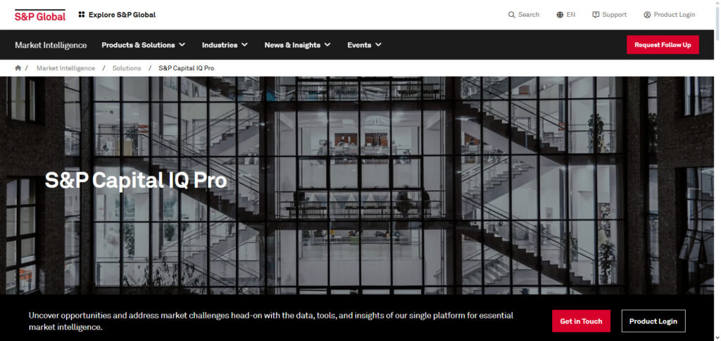 S&P Capital IQ Pro