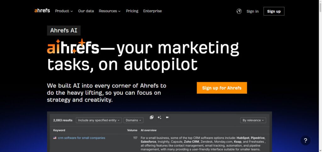 Ahrefs AI