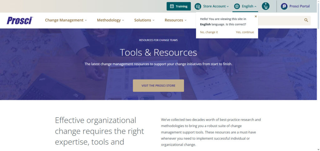 Prosci Change Management Suite