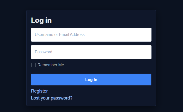 Step 2: Press the Sign Up Button