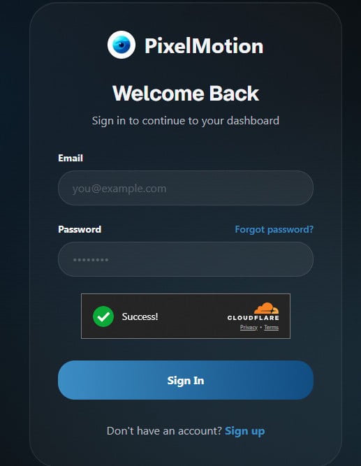 Select the Button to Start Registration Process