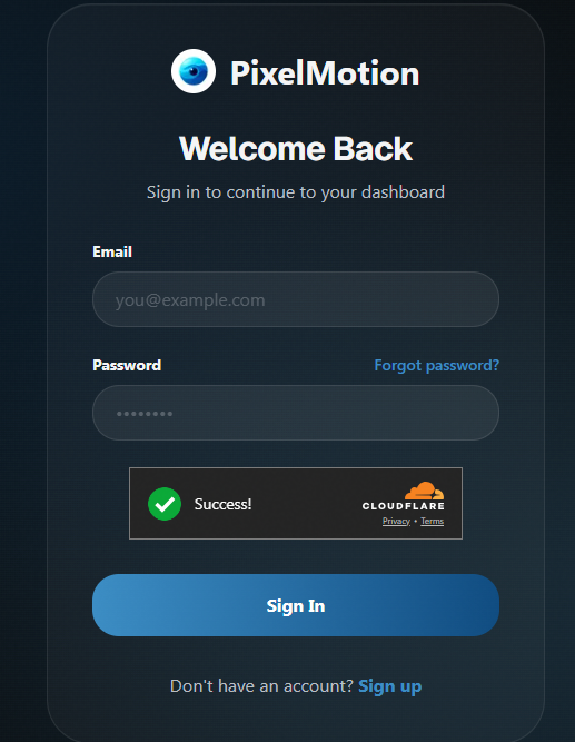 Select the Button to Start Registration Process