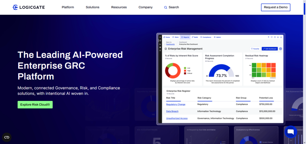 LogicGate Risk Cloud