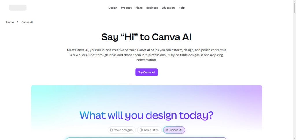 Canva AI