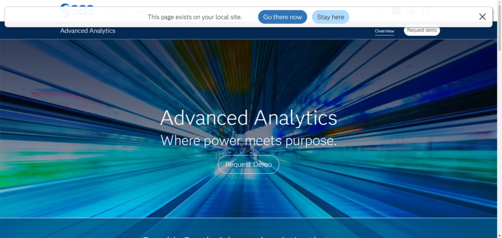 SAS Advanced Analytics